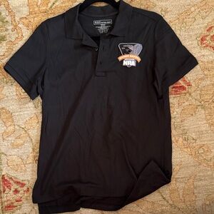 5.11 Tactical Dark Polo with Embroidered Badge